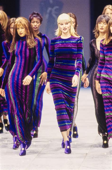 versace 1993 roller skates|versace dresses fall 1993.